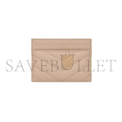 YSL CASSANDRE MATELASSÉ CARD CASE IN GRAIN DE POUDRE LEATHER 423291BOW012721 (10.5*7.5*0.5cm)